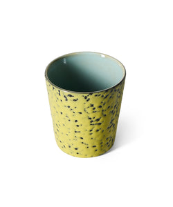 HKliving | 70S CERAMICS: COFFEE MUG - CORN