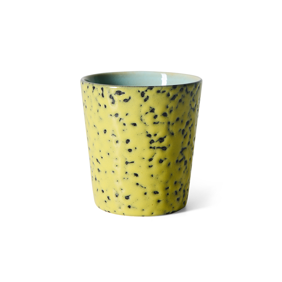 HKliving | 70S CERAMICS: COFFEE MUG - CORN