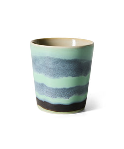 HKliving | 70S CERAMICS: COFFEE MUG - RIVER