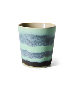 HKliving | 70S CERAMICS: COFFEE MUG - RIVER
