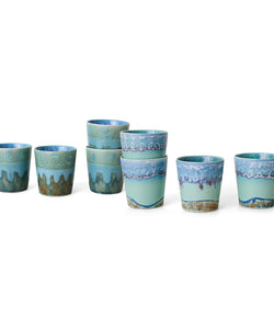 HKliving | 70S CERAMICS: VAN GOGH COFFEE MUG - SELF PORTRAIT (set of 2)