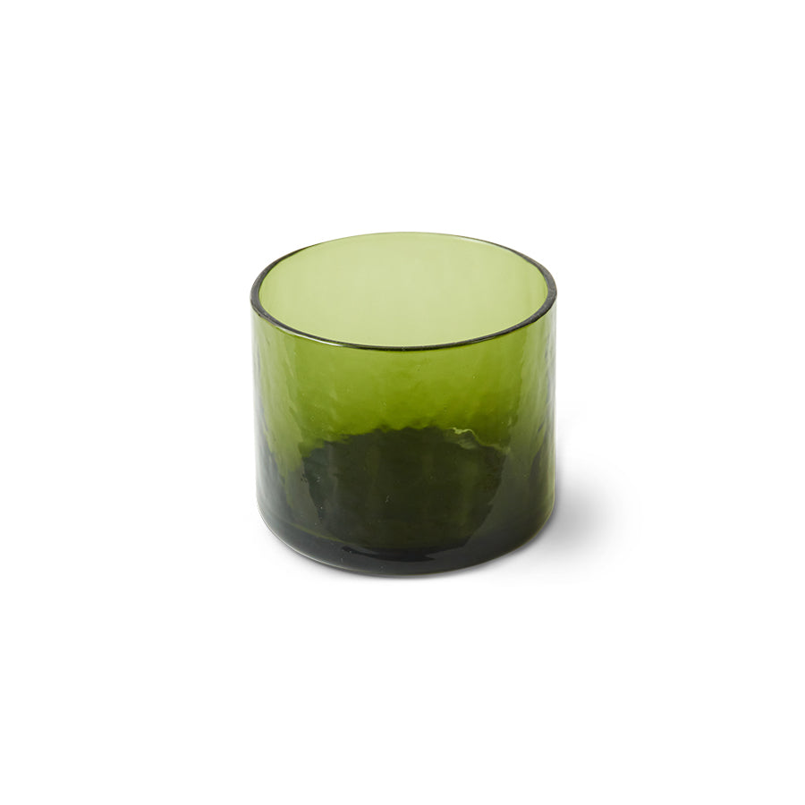 HKliving | TUBE GLASS - OLIVE