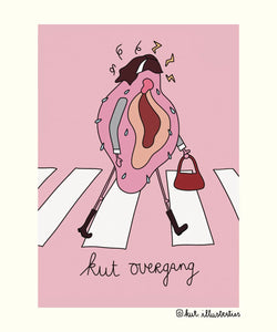 KUT. Illustraties | A6 KAART - KUT OVERGANG