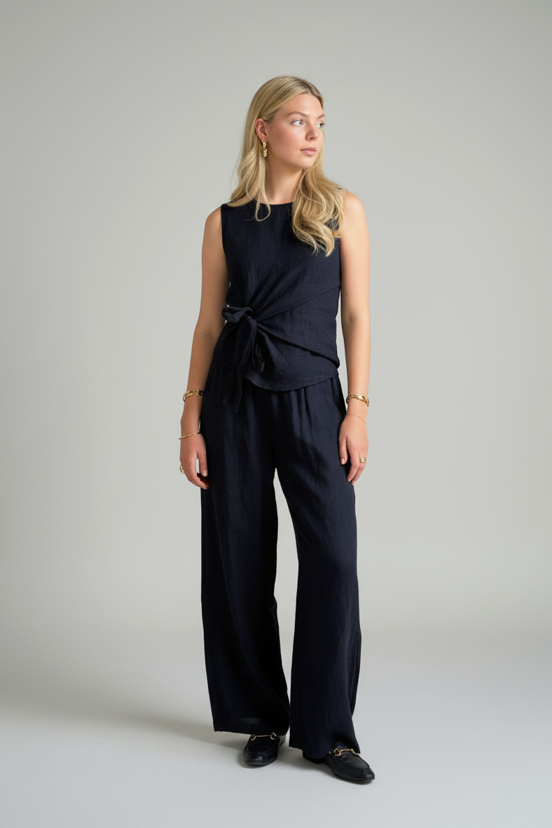 BOB & BILL RESORT COLLECTION | LOU TOP - NAVY