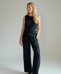 BOB & BILL RESORT COLLECTION | LOU TOP - NAVY