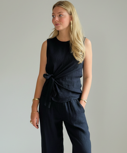 BOB & BILL RESORT COLLECTION | LOU TOP - NAVY