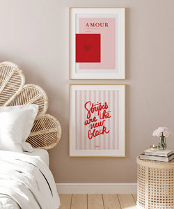 ATWTS | POSTER - STRIPE NEW BLACK