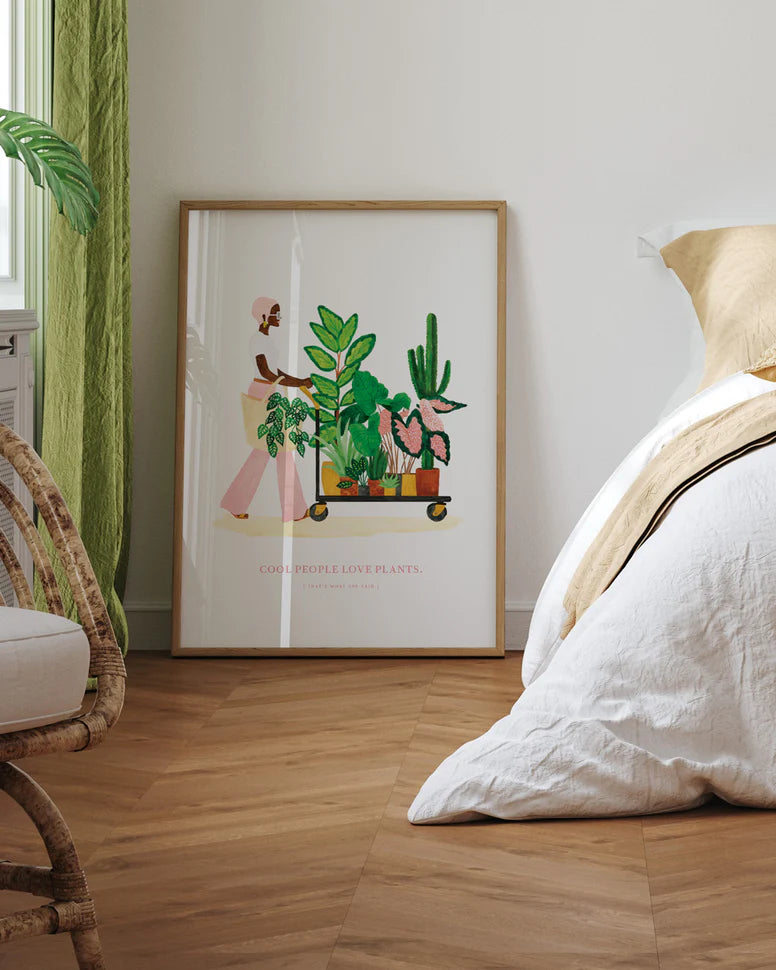 ATWTS | POSTER - GIRL BUYING PLANTS