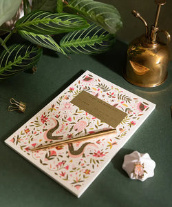 ATWTS | A5 NOTEBOOK - PINK CROCO