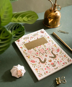 ATWTS | A5 NOTEBOOK - PINK CROCO