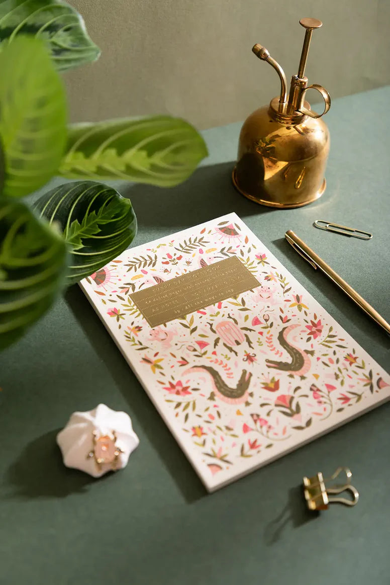 ATWTS | A5 NOTEBOOK - PINK CROCO