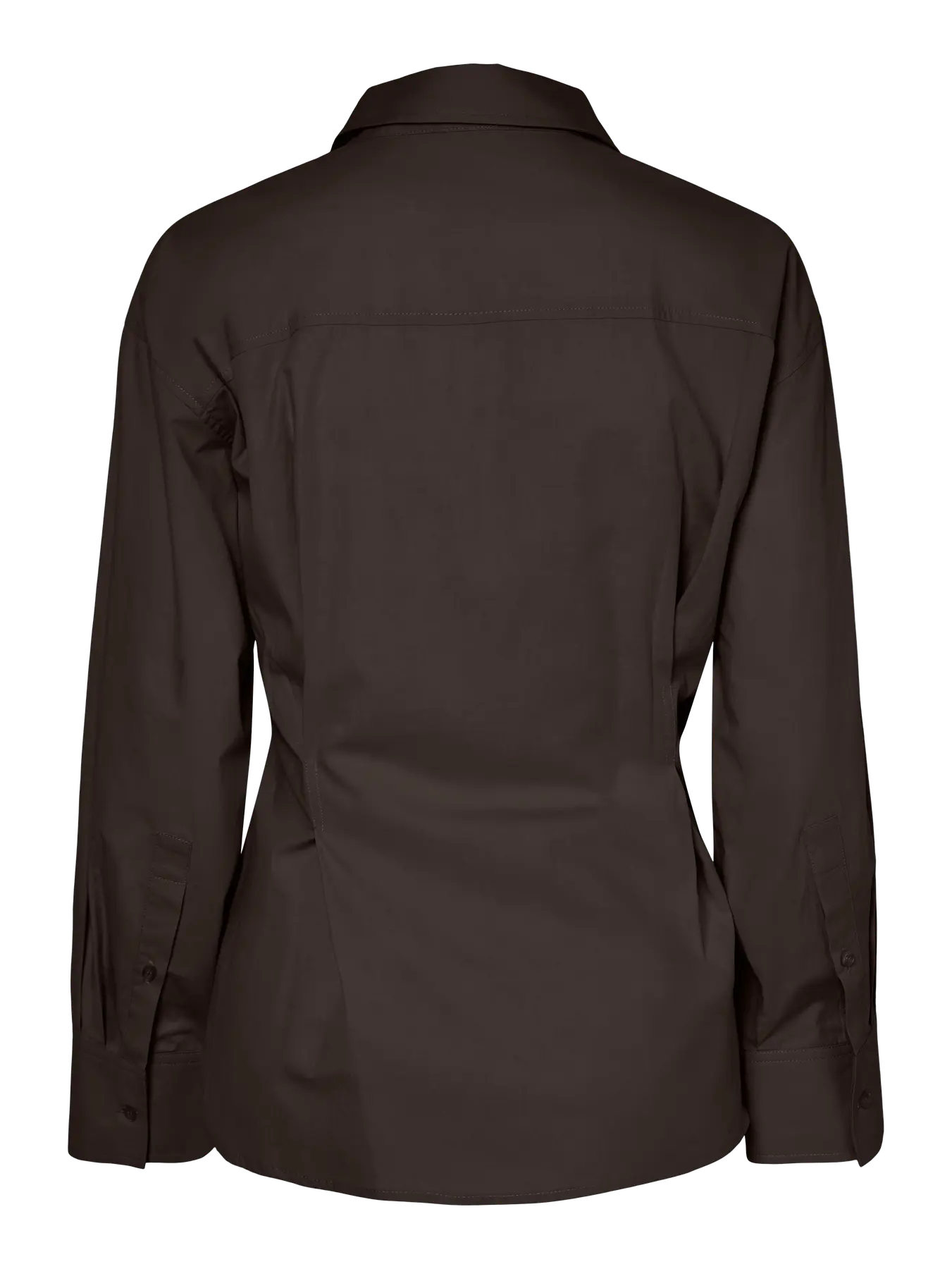 YAS | AREMIA LS SHIRT - COFFEE BEAN