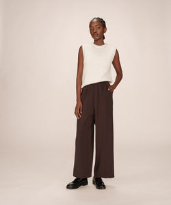GRACE & MILA | NOBLESSE PANTS - CHOCLATE