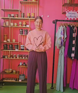 GRACE & MILA | SHARLY PULLOVER - BLUSH