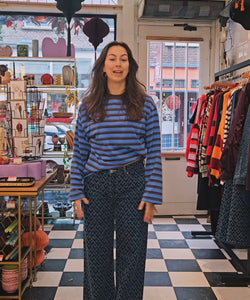 CELINE RELIEF JEANS - DARK BLUE