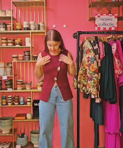 POMME GILET - BORDEAUX