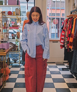 NÜMPH | JUNA SHIRT - HYDRANGEA