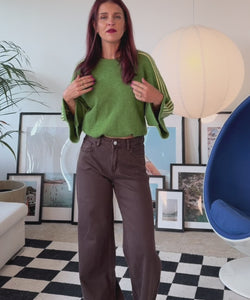 LUNE KNIT - GREEN/YELLOW