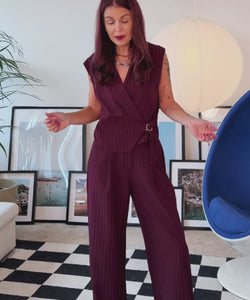ZIVA GILET - BORDEAUX