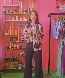 NEAT PANTS - DEEP BORDEAUX