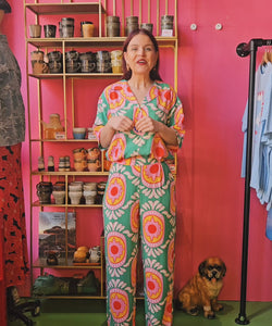 COMPAÑÍA FANTÁSTICA | CURITIBA PRINT PANTS - GREEN