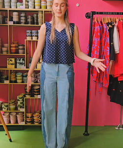 HARPER & YVE | YVE JEANS - LIGHT/ MID BLUE