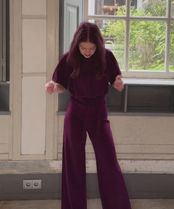 NEAT PANTS - BERRY