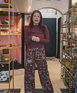 HARPER JEANS - BORDEAUX