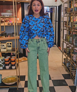 HARPER & YVE | YVE JEANS - VIBRANT GREEN