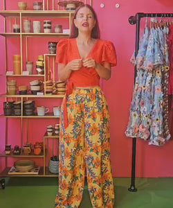 HARPER & YVE | RILEY PANTS - BANANA FLOWER