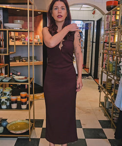 BALTOY DRESS - FIG