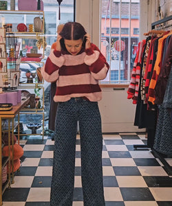 CELINE RELIEF JEANS - DARK BLUE