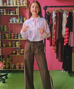 NÜMPH | MELIA OVERSIZE SHIRT - PRISM PINK