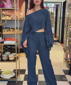 BOB & BILL RESORT COLLECTION | SAINT TOP - NAVY