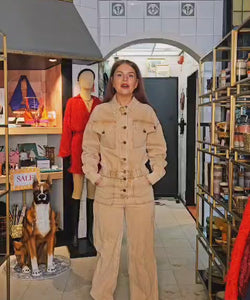 HARPER & YVE |  JACKY JUMPSUIT - BEIGE