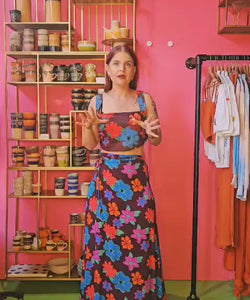 HARPER & YVE | BRANDY SS TOP - MYSTIC FLOWER