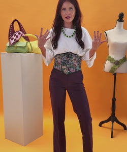 YAS | BETHY MW PANT - PLUM PERFECT
