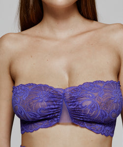 SARDA | SHAVONNE NON PADDED STRAPLESS BRA - FUNKY VIOLET