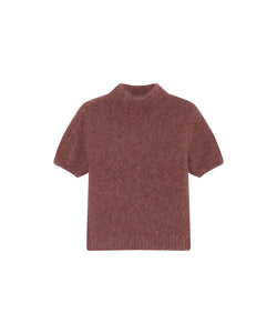 GRACE & MILA | SAULE SS PULLOVER - TERRACOTTA
