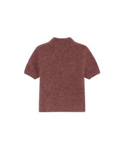 GRACE & MILA | SAULE SS PULLOVER - TERRACOTTA
