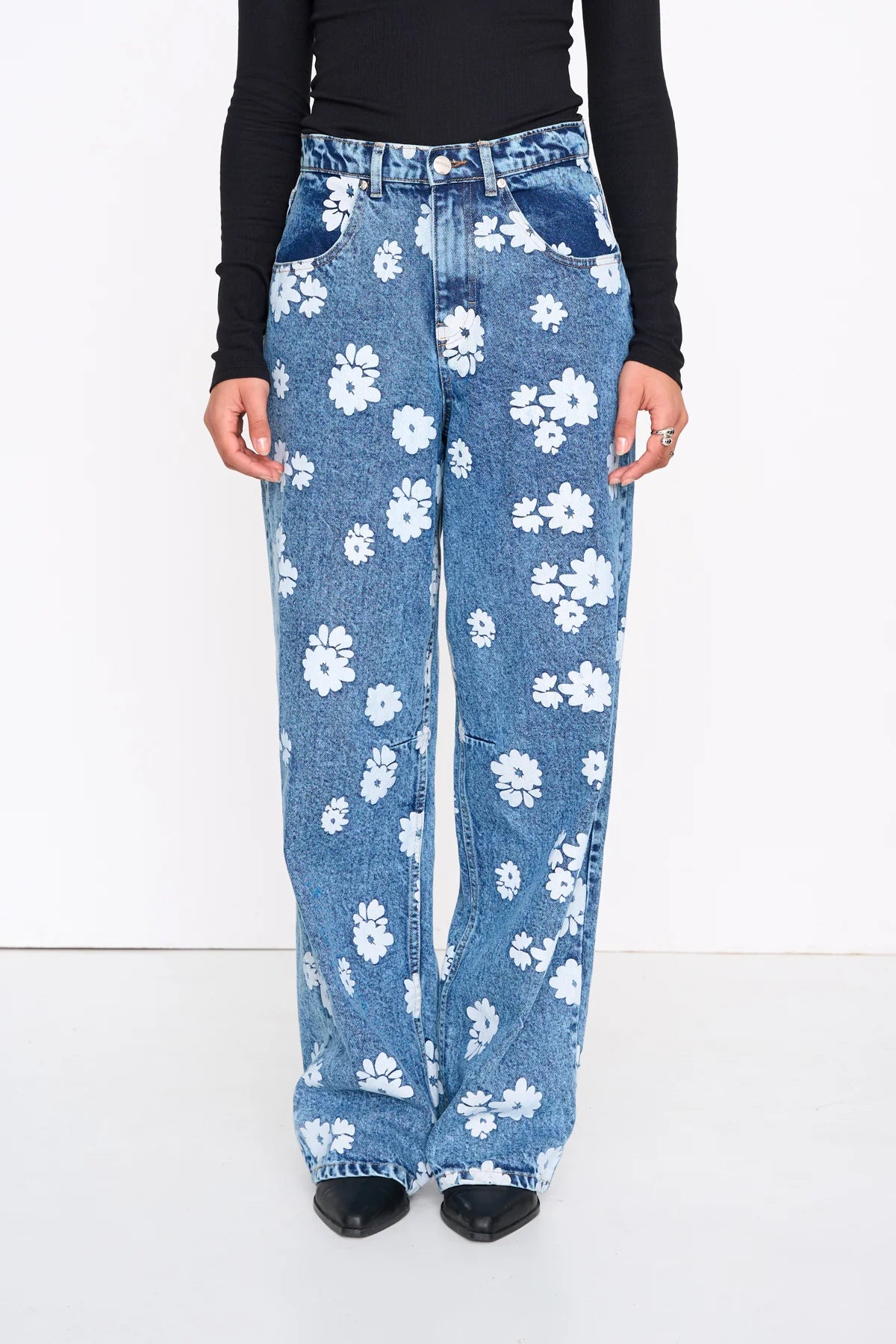 FRANKY DAISY JEANS - BLUE