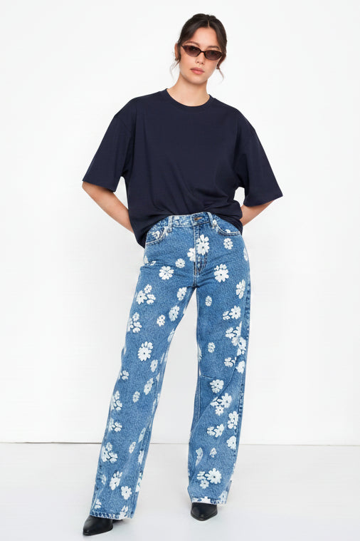 FRANKY DAISY JEANS - BLUE