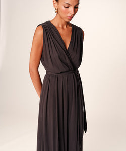 GRACE & MILA | REGIS DRESS - ANTHRACITE