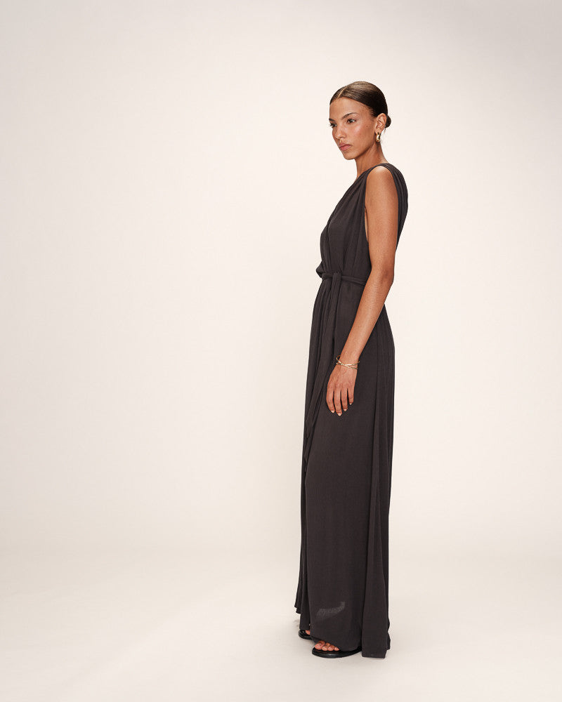 GRACE & MILA | REGIS DRESS - ANTHRACITE