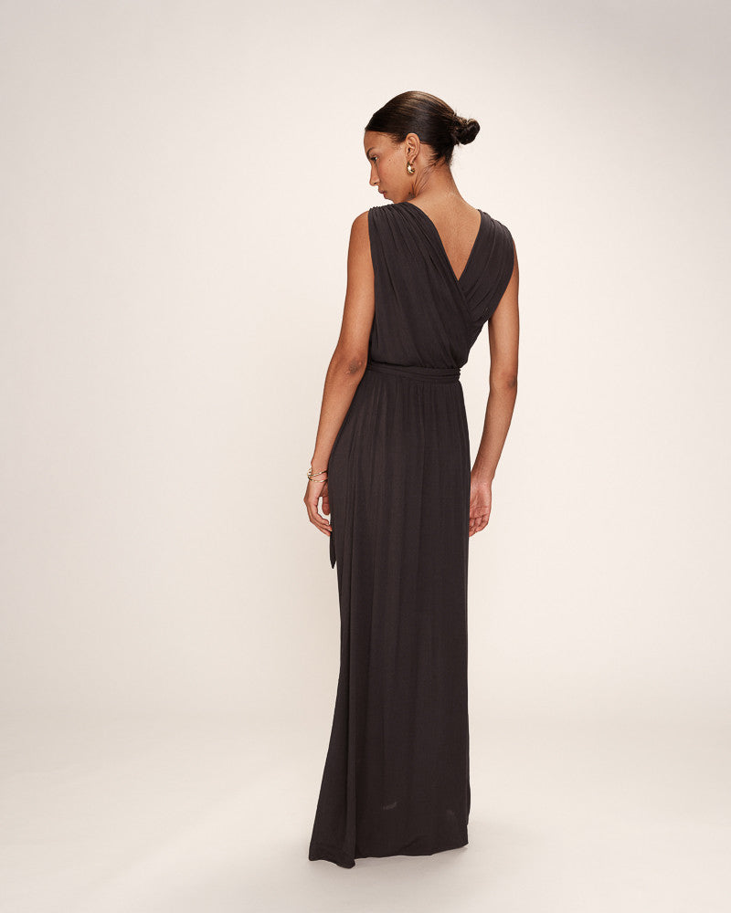GRACE & MILA | REGIS DRESS - ANTHRACITE