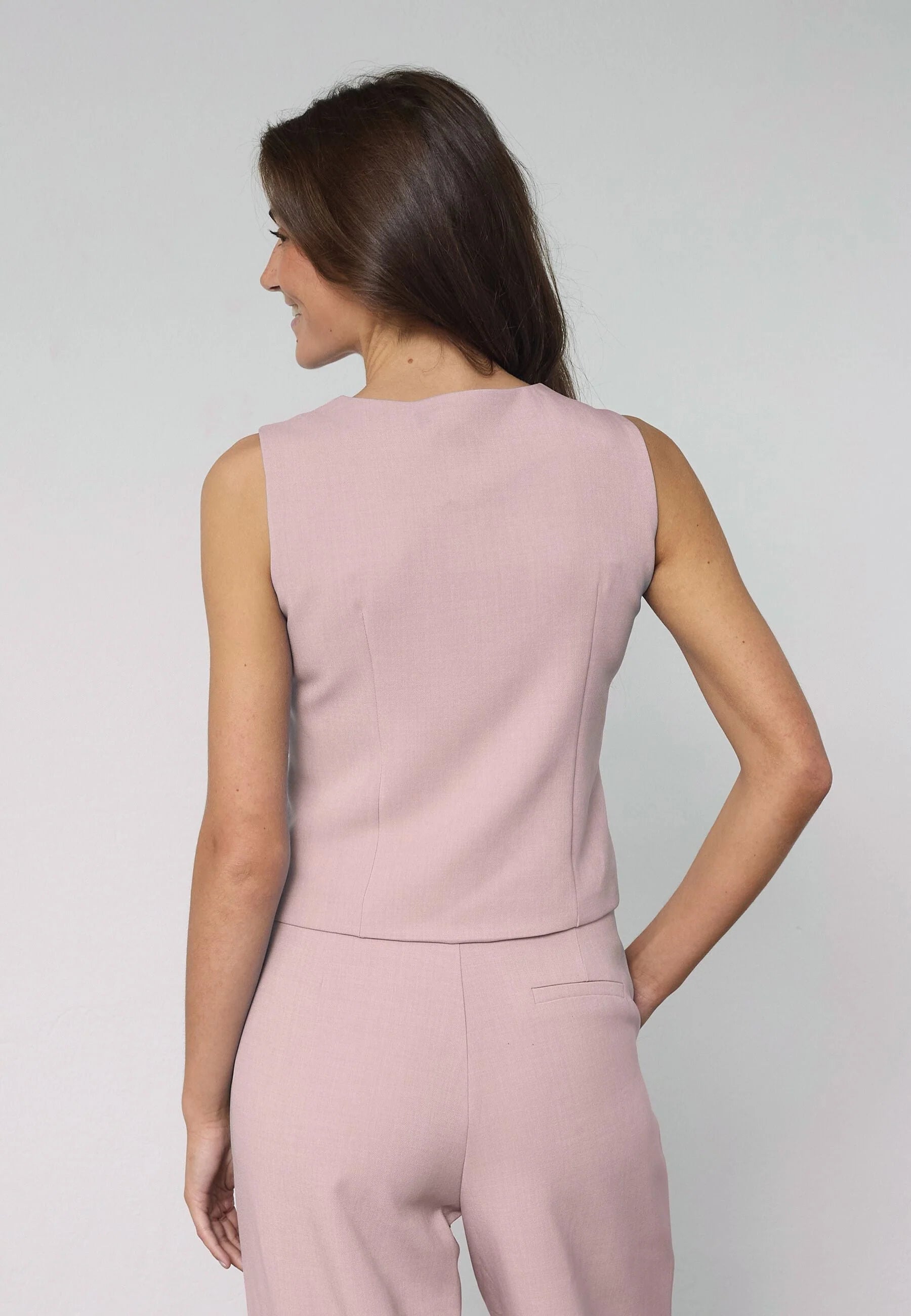 GATA VEST GILET - MAUVE