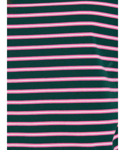 NANU STRIPED TEE - GREEN