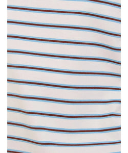 NANU STRIPED TEE - WHITE