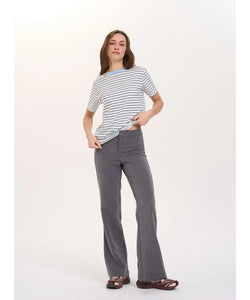NANU STRIPED TEE - WHITE