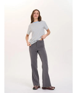 NANU STRIPED TEE - WHITE